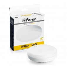 Лампа светодиодная Feron LB-452 GX53 9W 175-265V 2700K 25832 Лампа светодиодная Feron LB-452 GX53 9W 175-265V 2700K 25832