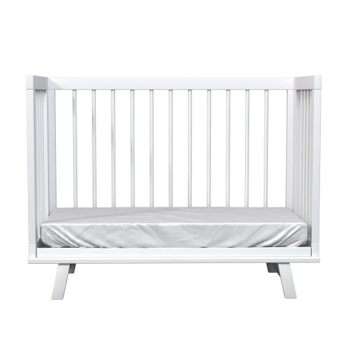 Кроватка для новорожденного Lillaland - модель Lilla Aria (НИК23)белая Кроватка для новорожденного Lillaland - модель Lilla Aria (НИК23)белая
