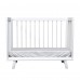 Кроватка для новорожденного Lillaland - модель Lilla Aria (НИК23)белая Кроватка для новорожденного Lillaland - модель Lilla Aria (НИК23)белая