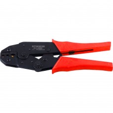 Кримпер STEKKER CTLS006-230 для обжима гильз и наконечников 0,5-6мм2, красный 32804 Кримпер STEKKER CTLS006-230 для обжима гильз и наконечников 0,5-6мм2, красный 32804