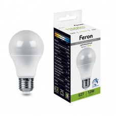 Лампа светодиодная диммируемая Feron LB-931 Шар E27 12W 230V 4000K 51053 Лампа светодиодная диммируемая Feron LB-931 Шар E27 12W 230V 4000K 51053