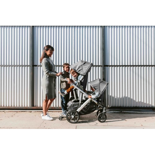 Коляска 2 в 1 UPPAbaby VISTA V2 JORDAN графитовый меланж