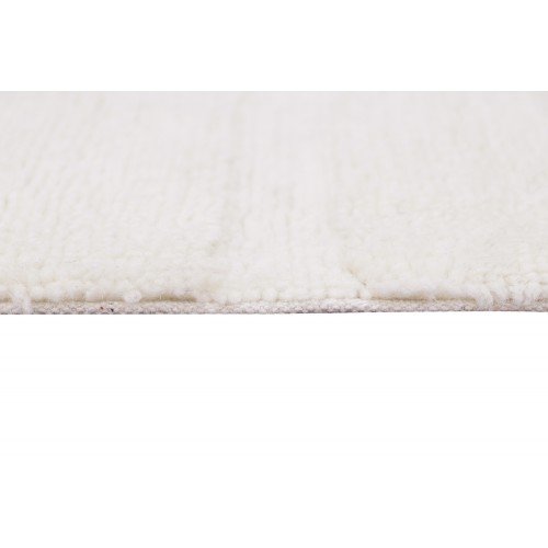 Шерстяной стираемый ковер Lorena Canals Steppe - Sheep White 170*240