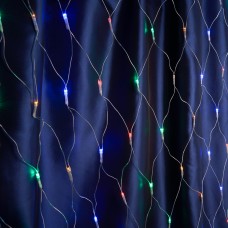 Светодиодная гирлянда Feron CL70 сеть 1,5х1,5м + 1.5м 230V мультиколор, c питанием от сети, прозрачный шнур 32354 Светодиодная гирлянда Feron CL70 сеть 1,5х1,5м + 1.5м 230V мультиколор, c питанием от сети, прозрачный шнур 32354