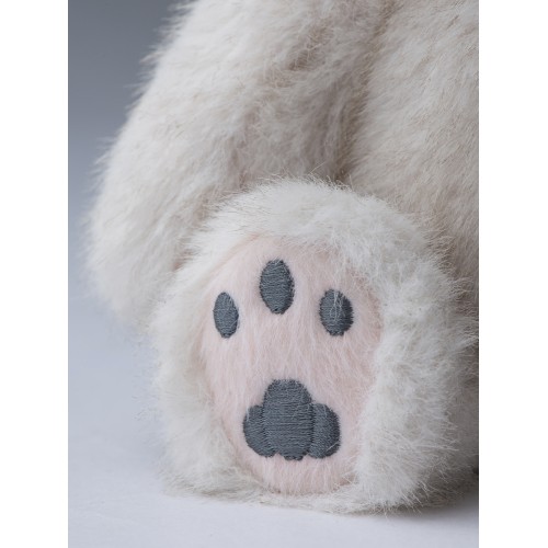 Авторская мягкая игрушка Lina Кошка Сиамская белая S (±20 см) Авторская мягкая игрушка Lina Кошка Сиамская белая S (±20 см)