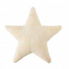 Подушка Lorena Canals Звезда Star ванильная 50*50 Подушка Lorena Canals Звезда Star ванильная 50*50