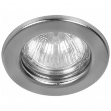 Светильник встраиваемый Feron DL10 потолочный MR16 G5.3 серебристый Светильник встраиваемый Feron DL10 потолочный MR16 G5.3 серебристый