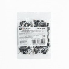 Наконечник штыревой втулочный изолированный НШВИ 1,5-8, LD405-158 (упаковка 100 шт) STEKKER 39434 Наконечник штыревой втулочный изолированный НШВИ 1,5-8, LD405-158 (упаковка 100 шт) STEKKER 39434