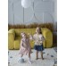 Хлопковый ковер Lillaland COLORFUL WHITE BLUE D140