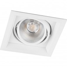 Светодиодный светильник Feron AL201 карданный 1x20W 4000K 35 градусов ,белый 29776 Светодиодный светильник Feron AL201 карданный 1x20W 4000K 35 градусов ,белый 29776