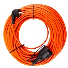 STD08-21-20 Удлинитель-шнур 1-местный ПВС б/з 2*1,5мм2, IP54, 20м, 16А, серия Standart STEKKER 50340