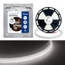 Светодиодная неоновая лента Feron LS651, 180SMD(2835)/m 14,4W/m 12V 5m IP68 ,4000К  с 2 заглушками, 2 заглушками c проводом, 10 креплениями в комплекте 32187 Светодиодная неоновая лента Feron LS651, 180SMD(2835)/m 14,4W/m 12V 5m IP68 ,4000К  с 2 заглушками, 2 заглушками c проводом, 10 креплениями в комплекте 32187