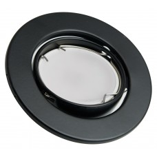 Светильник потолочный встраиваемый Feron DL11 MR16 50W G5.3 чёрный матовый 48466 Светильник потолочный встраиваемый Feron DL11 MR16 50W G5.3 чёрный матовый 48466