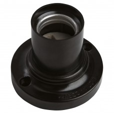 LH83 Патрон Е27 потолочный прямой, 250V, карболит, латунь, черный, размер 55*71 мм FERON 41042 LH83 Патрон Е27 потолочный прямой, 250V, карболит, латунь, черный, размер 55*71 мм FERON 41042