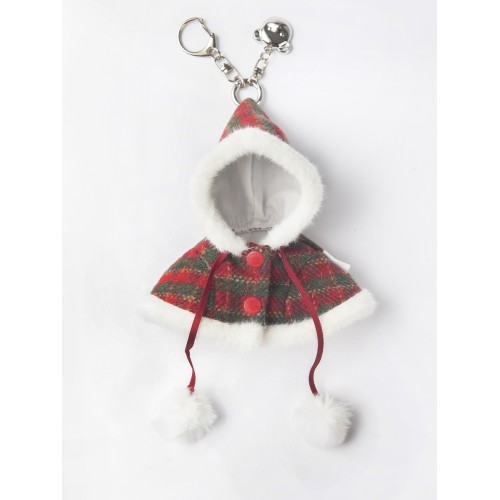 Авторская мягкая игрушка Lina Медведь молочный в Плаще с помпонами брелок XS (±15 см) Авторская мягкая игрушка Lina Медведь молочный в Плаще с помпонами брелок XS (±15 см)