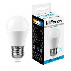 Лампа светодиодная Feron LB-950 Шарик E27 13W 175-265V 6400K 38106 Лампа светодиодная Feron LB-950 Шарик E27 13W 175-265V 6400K 38106