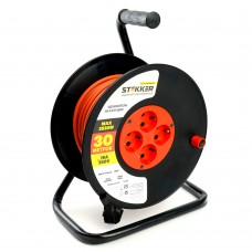 Удлинитель на катушке Stekker STD03-20-30 Standart 4-местный с/з ПВС 3*1,5, оранжевый, 16А, IP20,30м (29405) 50184 Удлинитель на катушке Stekker STD03-20-30 Standart 4-местный с/з ПВС 3*1,5, оранжевый, 16А, IP20,30м (29405) 50184
