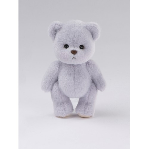 Авторская мягкая игрушка Lina Медведь (короткая шерсть) S (±20 см) сиренево-серый цвет Авторская мягкая игрушка Lina Медведь (короткая шерсть) S (±20 см) сиренево-серый цвет