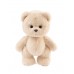 Авторская мягкая игрушка Lina Медведь (длинная шерсть) S (±20 см) молочный цвет