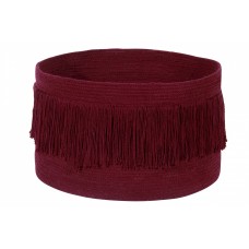 Корзина Lorena Canals с бахромой Саванна красная 25*45 Корзина Lorena Canals с бахромой Саванна красная 25*45