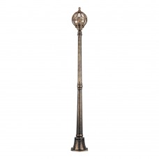 Светильник садово-парковый Feron PL3707 круглый, столб  60W 230V E27, черное золото 11379 Светильник садово-парковый Feron PL3707 круглый, столб  60W 230V E27, черное золото 11379