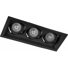 Светильник встраиваемый Feron DLT203 потолочный MR16 G5.3 черный 32443 Светильник встраиваемый Feron DLT203 потолочный MR16 G5.3 черный 32443