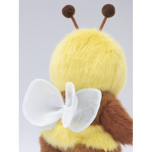 Авторская мягкая игрушка Lina Медведь каштановый Пчелка брелок XS (±15 см) Авторская мягкая игрушка Lina Медведь каштановый Пчелка брелок XS (±15 см)