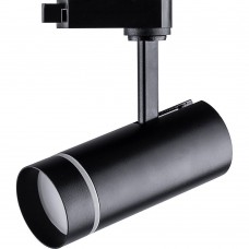 Светодиодный светильник Feron AL106 трековый однофазный на шинопровод 20W 4000K 80 градусов черный 32447 Светодиодный светильник Feron AL106 трековый однофазный на шинопровод 20W 4000K 80 градусов черный 32447