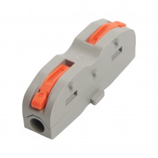 Клемма строительно-монтажная STEKKER для подключения фазных проводников 2 контактные группы, (1 ввод,1вывод на полюс) LD222-421. Упаковка (100 шт) 39498 Клемма строительно-монтажная STEKKER для подключения фазных проводников 2 контактные группы, (1 ввод,1вывод на полюс) LD222-421. Упаковка (100 шт) 39498