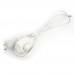 Сетевой шнур с диммером 230V 2м, белый, DM103-200W FERON 23056