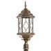 Светильник садово-парковый Feron PL126 шестигранный столб 60W E27 230V, черное золото