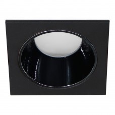 Светильник встраиваемый Feron DL3112 потолочный MR16 G5.3  черный + черный хром 51408 Светильник встраиваемый Feron DL3112 потолочный MR16 G5.3  черный + черный хром 51408