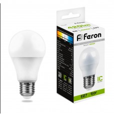 Лампа светодиодная Feron LB-38 Шарик E27 5W 175-265V 4000K 25405 Лампа светодиодная Feron LB-38 Шарик E27 5W 175-265V 4000K 25405