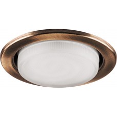 Светильник встраиваемый Feron DL53 потолочный GX53 античная медь Светильник встраиваемый Feron DL53 потолочный GX53 античная медь