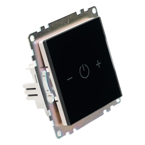 Выключатель диммирующий сенсорный (механизм) 250В, 150W, серия Катрин, черный STEKKER 50277 Выключатель диммирующий сенсорный (механизм) 250В, 150W, серия Катрин, черный STEKKER 50277