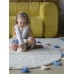 Хлопковый ковер Lillaland COLORFUL WHITE BLUE 120*180