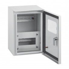 Шкаф учетно-распределительный навесной ЩУРн-1/6 STEKKER EBX60-3/1/6.2-54  IP54 (285*190*145) сталь, серия ArcaMetal 50707