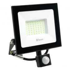 Светодиодный прожектор Feron с датчиком LL-908 IP44 50W 6400K 29558 Светодиодный прожектор Feron с датчиком LL-908 IP44 50W 6400K 29558