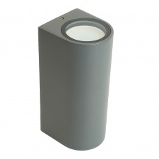 Светильник садово-парковый Feron DH015,на стену, 2*GU10 230V, серый 11884 Светильник садово-парковый Feron DH015,на стену, 2*GU10 230V, серый 11884