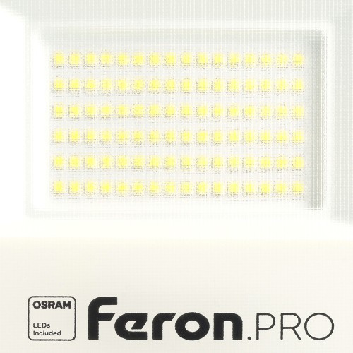 Светодиодный прожектор FeronPRO LL-1000 IP65 50W 6400K черный