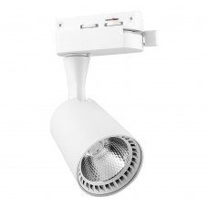 Светодиодный светильник Feron AL100 трековый однофазный на шинопровод 8W 4000K 35 градусов белый Светодиодный светильник Feron AL100 трековый однофазный на шинопровод 8W 4000K 35 градусов белый