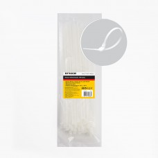 Хомут нейлоновый STEKKER NYCT47-400 4,7х400 мм, d пучка max 105 мм, нагрузка 22кг, белый, упаковка 100 шт 32791 Хомут нейлоновый STEKKER NYCT47-400 4,7х400 мм, d пучка max 105 мм, нагрузка 22кг, белый, упаковка 100 шт 32791