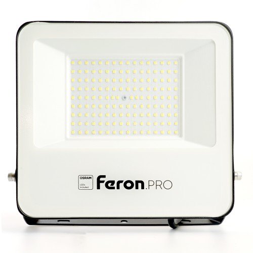 Светодиодный прожектор FeronPRO LL-1000 IP65 100W 6400K  черный