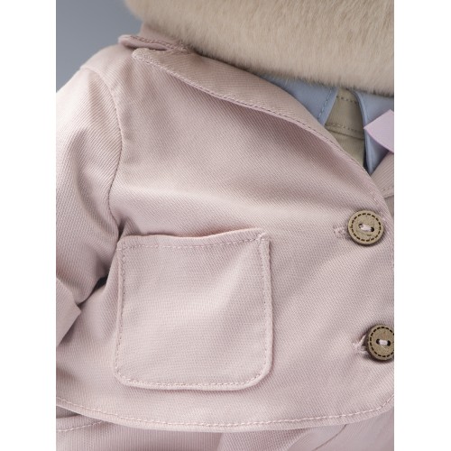 Авторская мягкая игрушка Lina Медведь молочный Сладкая парочка в костюме M (±30 см) Авторская мягкая игрушка Lina Медведь молочный Сладкая парочка в костюме M (±30 см)